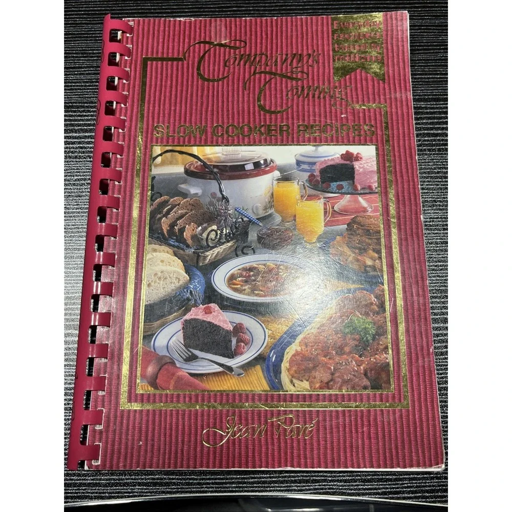 Slow Cooker Recipes – Company's Coming‎ – Jean Paré – Spiral Bound – Very Good